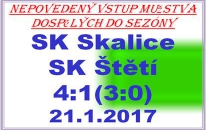 První přípravný zápas mužstva dospělých na jarní část sezóny skončil vysokou porážkou. 