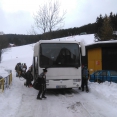 Starší žáci odjíždí na soustředění do Harrachova a užívají si první minuty na sněhu v Krkonoších