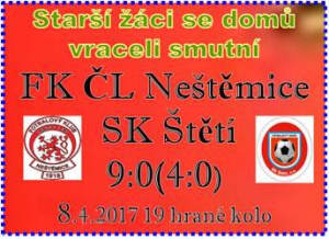 Na hřišti 2. celku tabulky starší žáci drželi krok jen v úvodu.