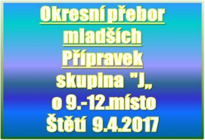 Mladší přípravka měla jarní premiéru mistrovských turnajů na domácím trávníku 9. Dubna. Vedla si skvěle.  Obsadila 1. Místo. Gratulujeme.