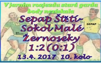 Stará  garda čekala na svoji první jarní branku až do závěru zápasu. ale to už prohrávala 2:0. I když mocně toužila ještě vyrovnat, tak to nevyšlo. 