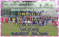 V nadějně rozehraném utkání mužstva dospělých jsme přišli rychle a vzápětí nám soupeř přidal 2. branku, která byla nakonec rozhodující.