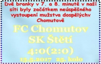 Mužstvo dospělých bez útočníku vyšlo v Chomutově naprázdno 