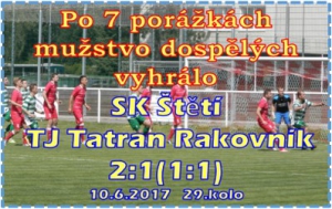 Poslední domácí zápas v letošním divizním ročníku. Mužstvo dospělých zabojovalo  a s diváky se pro letošek rozloučilo vítězstvím.