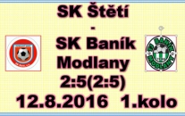 Úvodní utkání letošního ročníku Ústeckého přeboru mužstvu dospělých nevyšlo. V 1. poločase v zápase s Modlany 5x inkasovalo a bylo rozhodnuto.