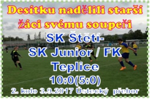 Jasná výhra starších žákŮ ve 2. domácím zápase v řadě