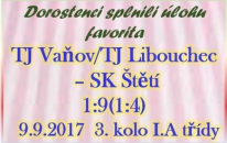 I bez několika hráčů základní sestavy sehráli dorostenci pohodové utkání a s chutí si zastříleli.