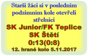 Od úvodního hvizdu nebylo pochyb o tom, kdo bude vládcem zápasu Ústeckého přeboru starších žáků..  