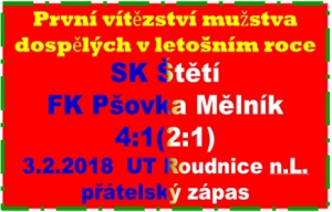 Pšovka šla brzo do vedení a na vyrovnání se čekalo skoro celý první poločas. 