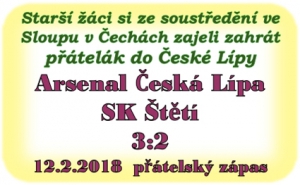 Starší žáci ladí formu na soustředění, kde si zahráli i přátelský zápas 