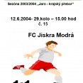 Zpravodaje FC Jiskra Modrá-úvodní stránky