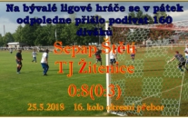 Hezké fotbalové odpoledne přichystaly staré gardy Štětí a Žitenic na fotbalovém stadionu ve Štětí