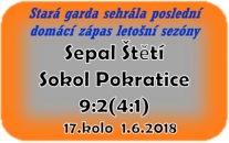 Stará garda si vítězstvím 1 kolo před koncem zajistila konečné 3. místo v okresním přeboru