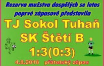 Nový tým B mužstvo dospělých zahájilo sezónu vítězně, i když to byl jen přátelský zápas.