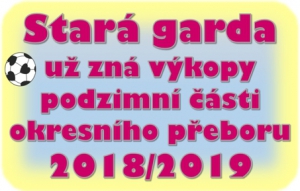 Stará garda zahajuje už 24. srpna. Jako předkrm sobotnímu zápasu dospělých proti Jílovému, nastoupí už v pátek 24.8.2018 v 17:30 doma proti TIGU Nučnice