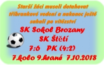 Starší žáci letos kopali poprvé penalty. Bonusový bod navíc,ale zůstal Brozanům-