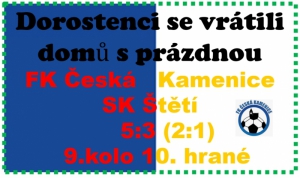 Dorostenci prohrávali už 4:1. Dotáhli to na 4:3, ale poslední slovo měli domácí.