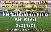 Do Litoměřic jsme s velkými ambicemi neodjížděli, ale nakonec se ukázalo, že hrát se dá s každým a domácí tým jsme potrápili.