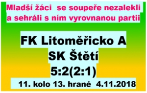 Pochvala pro mladší žáky. V Litoměřicích byli blízko zisku bodů
