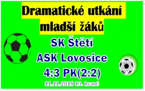 Podzimní fotbalovou kapitolu v Ústeckém přeboru zavřeli i mladší žáci