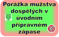 První zápas roku 2019 sehrálo mužstvo dospělých v Novém Boru. Branky padly až ve 2. poločase, ale k naší malé radosti do naší sítě. Jde ale o přípravu a šanci na reparát máme hned za týden proti SK Skalici. Hraje se 26.1.2019 na umělce v České Lípě. 