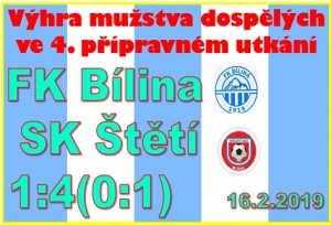 Na první branku v dalším přípravném utkání mužstva dospělých se čekalo do závěru 1. poločasu. 