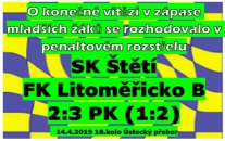 Začátek špatný, konec dobrý.Nejdůležitější momenty v zápase mladších žáků se dozvíte v krátké reportáži. 