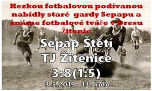 Šlágr jara. Ještě 15 minut před koncem držela stará garda přijatelný výsledek a pomýšlela na překvapení. 