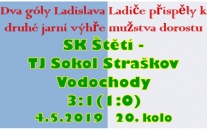 Až v závěrečné desetiminutovce rozhodli dorostenci o svém vítězství, když je předtím za stavu 1:1 skvělým zákrokem podržel Lukáš Šrotýř v brance. 