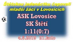 Mladší žáci se po jasném vítězství v Lovosicích vrátili na 3. místo Ústeckého přeboru
