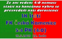 Zápas dvou zcela rozdílných poločasů. První patřil našim dorostencům, ale ve druhém se to celé zamotalo a jak to probíhalo se dozvíte v reportáži. 