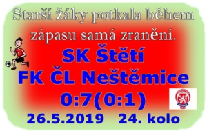 Starší žáci drželi přijatelný výsledek proti favorizovanému soupeři do 52. minuty