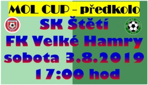 Vítěz se ve středu 14.8.2019 od 17:00 utká doma s druholigovým týmem Fotbalový klub Varnsdorf a. s.