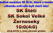 Kdo chtěl vidět hodně branek, tak měl přijít v neděli dopoledne na fotbalový stadion ve Štětí, kde si starší žáci otevřeli střelnici
