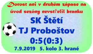 Dorostenci si do tabulky Ústeckého přeboru připsali druhou prohru