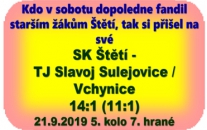 Starší žáci sehráli již sedmý zápas letošního ročníku okresního přeboru  a zaznamenaly šestou výhru v normální hrací době