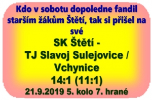 Starší žáci sehráli již sedmý zápas letošního ročníku okresního přeboru  a zaznamenaly šestou výhru v normální hrací době