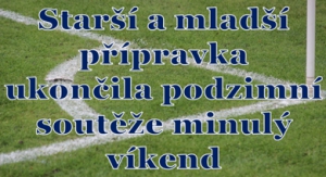 Starší přípravka skončila v základní skupině okresního přeboru na 8. místě. Mladší, která postoupila do Elitní skupiny okresního přeboru má za sebou již 2 utkání.  