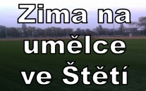 Obsazenost umělé trávy na fotbalovém stadionu ve Štětí