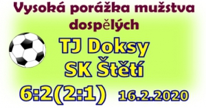Moc radostí se mužstvo dospělých na umělé trávě v České Lípě proti Doksům nedočkalo.  Inkasovali jsme 6x a obrana často nevěděla kam dříve skočit.