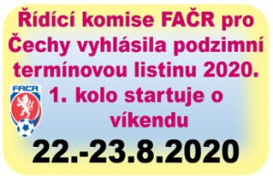 Mužstvo dospělých už zná podzimní termínovku divizní soutěže. Předkolo MOL COPU se nehraje a začíná se hned 1. kolem.