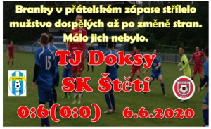 V sobotu dopoledne si mužstvo dospělých v Doksech zastřílelo a navíc udrželo čisté konto, i když čelilo penaltě.  