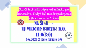 Starší žáci už jsou jenom krůček od postupu do semifinále turnaje OFS