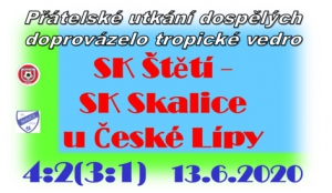 4 branky, 4 střelci mužstva dospělých v přátelském zápase. Rozhodující náskok jsme získali v 1. poločase. 