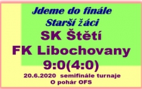 Semifinále turnaje O pohár OFS starších žáků