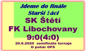 Semifinále turnaje O pohár OFS starších žáků