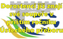 Začátek Ústeckého přeboru dorostu je naplánován na začátek září. Zahajujeme doma 5. září proti Lovosicím.