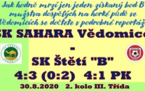 Neuvěřitelný obrat v zápase. 15 minut před koncem už asi moc diváků nevěřilo , že domácí SAHARA  dokáže vyrovnat