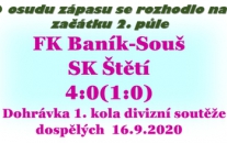 Kromě 4 branek si mužstvo dospělých přivezlo domů vyloučeného  a k tomu 2 zraněné