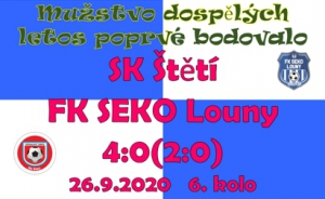 Vytrvalý déšť a velká zima doprovázely mužstvo dospělých k letošní první výhře. Střelecky úřadoval Jiří Vokoun a čisté konto si uhlídal Václav Sailer v brance. 